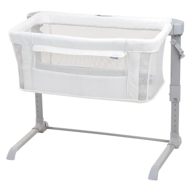 Ingenuity DreamSecure 2-in-1 Beistellbett Weiß mit Pod atmungsaktiv