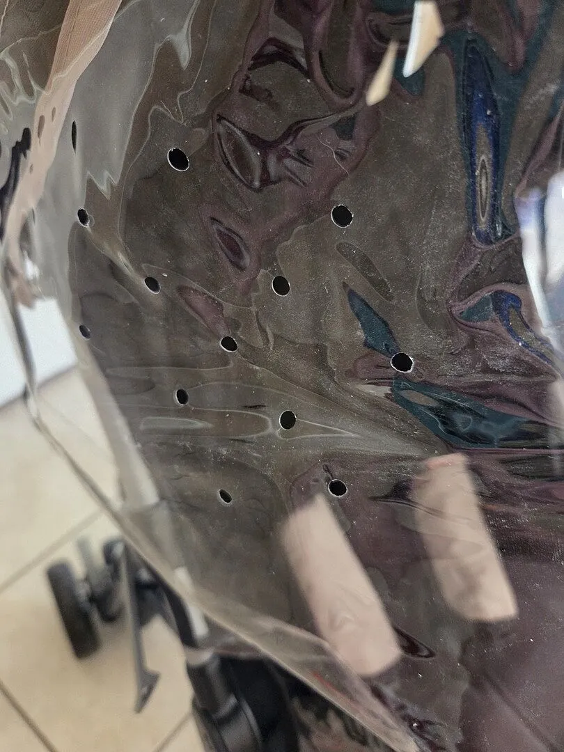 Ingenuity 3D Mini Regenschutz transparent belüftet