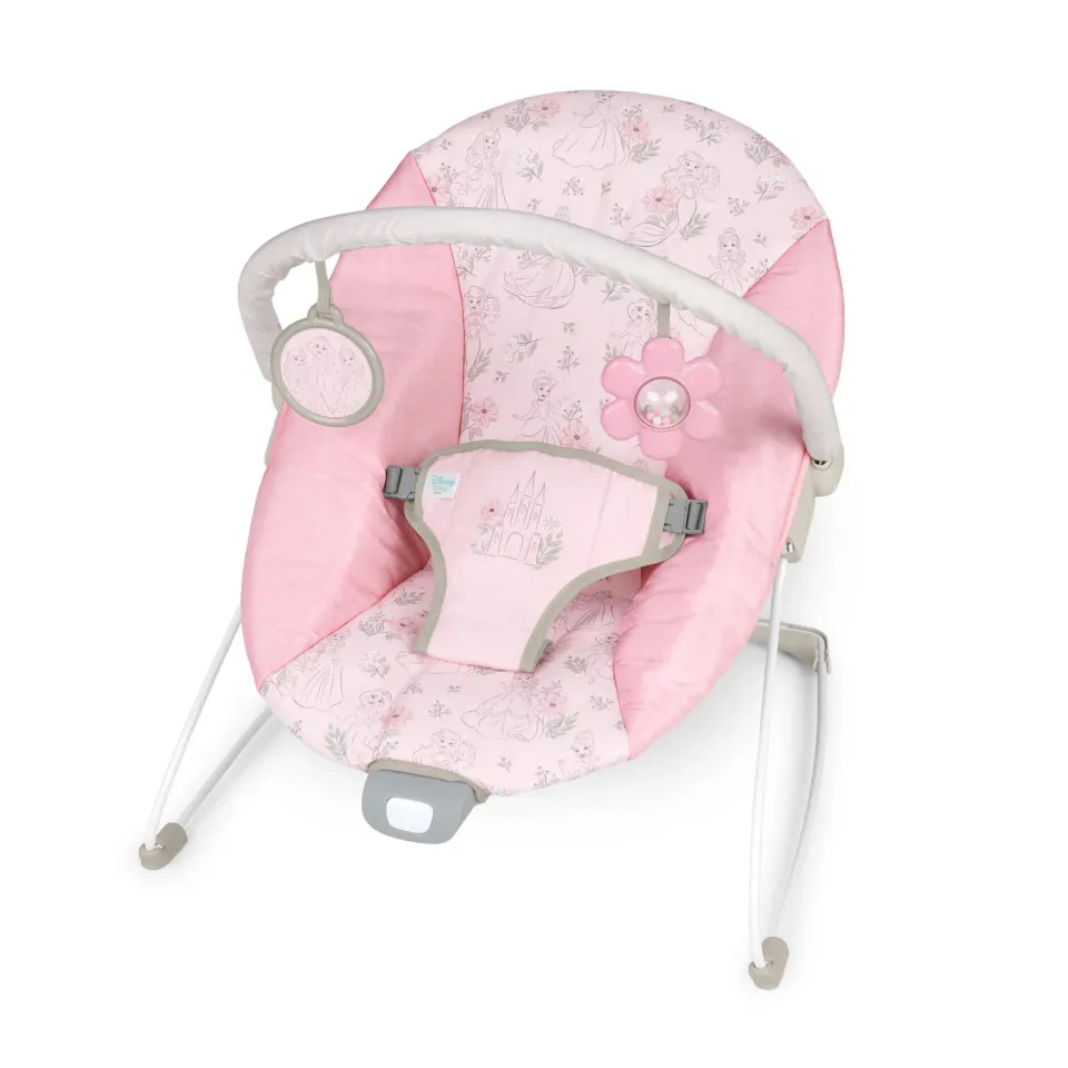Bright Starts Disney Princess Royal Blooms Babywippe Vibration