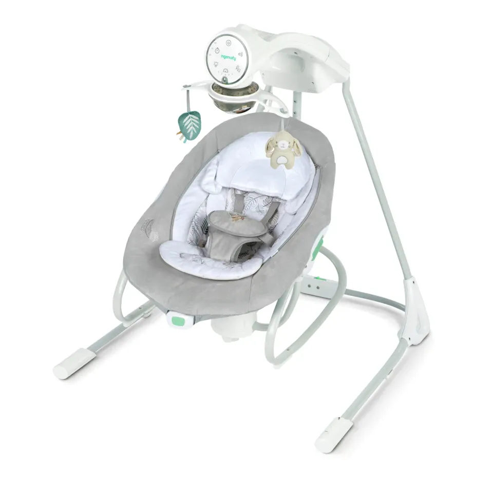 Ingenuity InLighten Soothing Swing Babyschaukel Remy 2-in-1