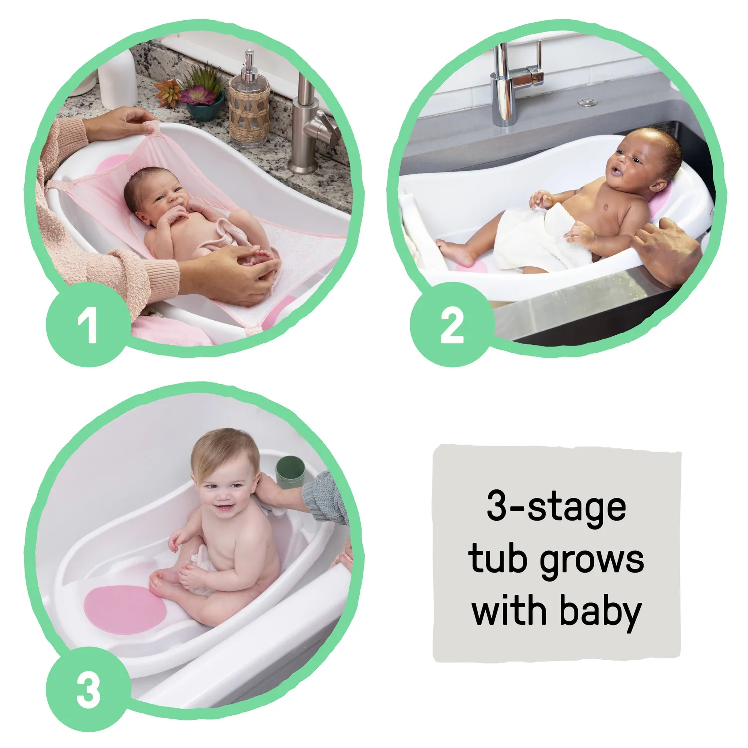 Summer Comfy Clean Deluxe Babybadewanne 0-24 Monate