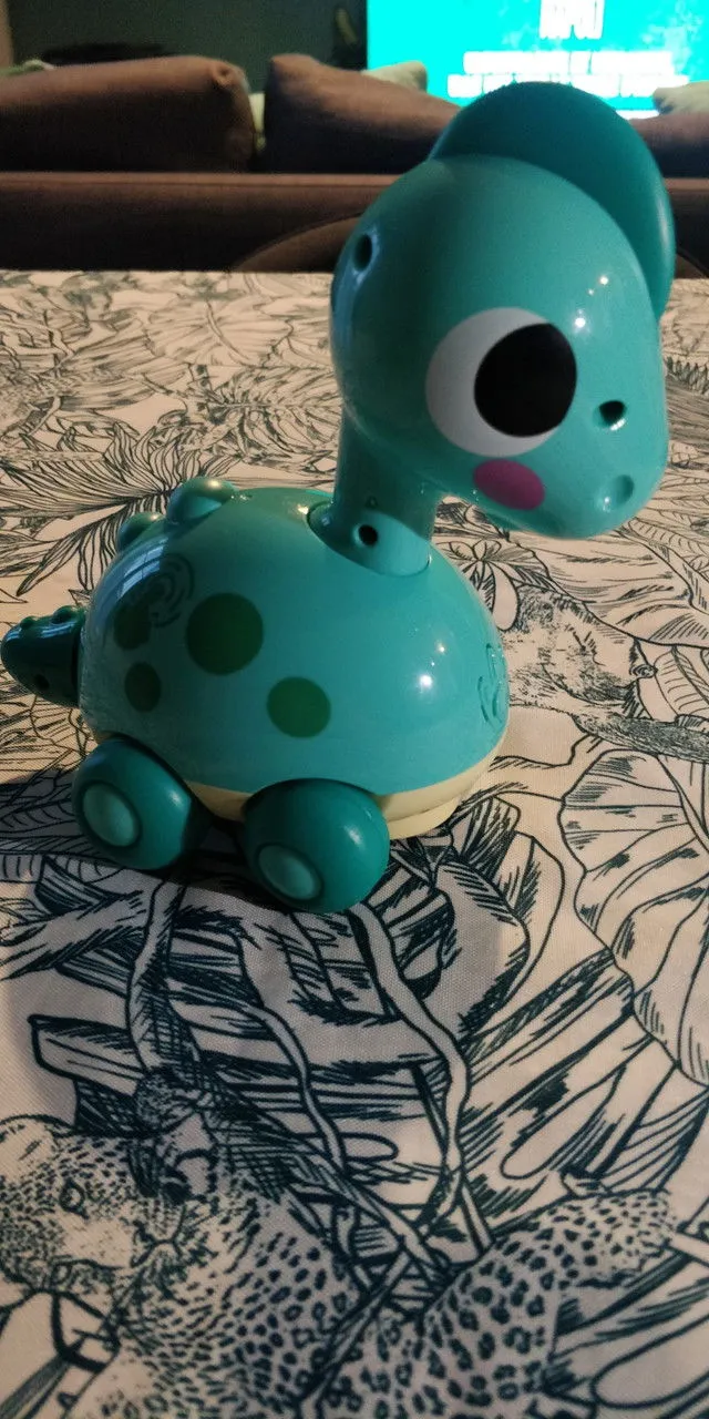 hahaland Touch & Go Krabbelspielzeug Dino mit Musik