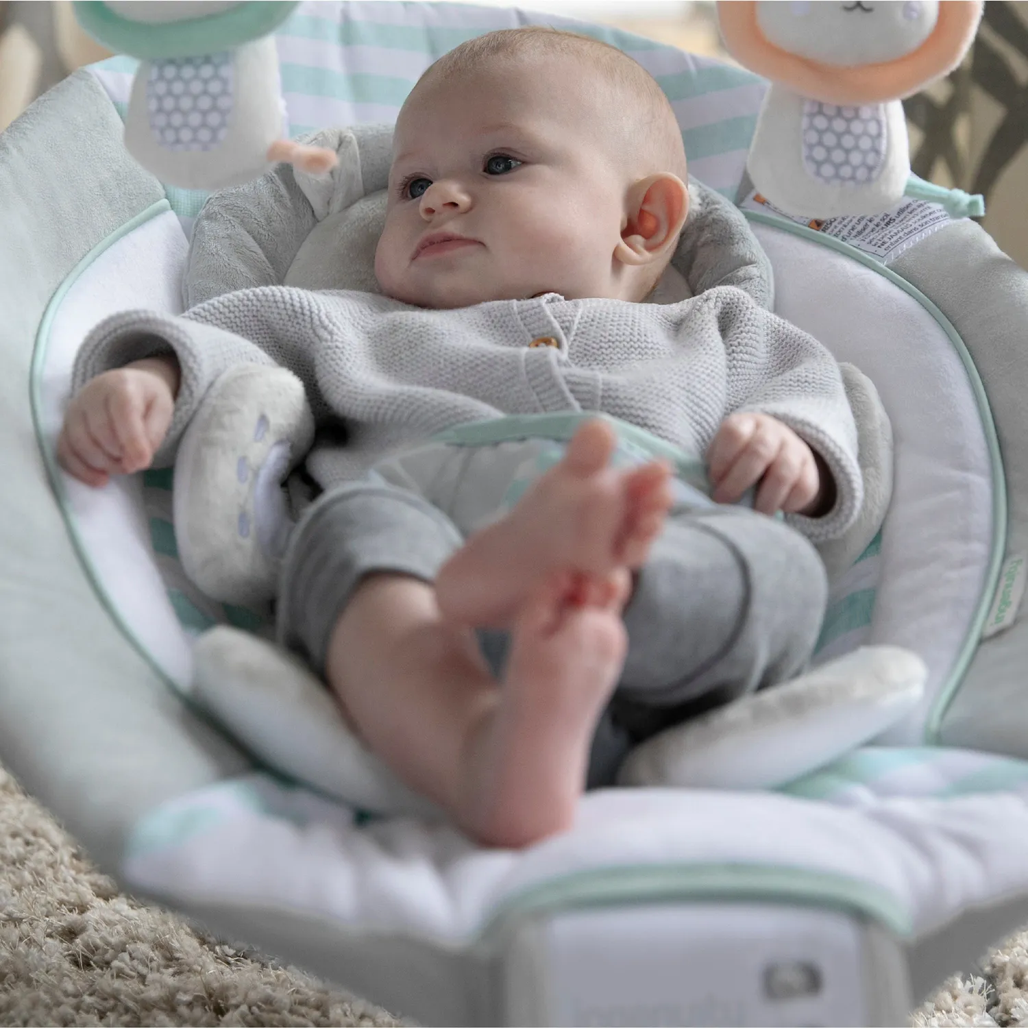 Ingenuity Landry Lion Babyliege mit Melodien