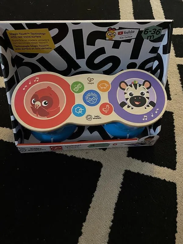 Baby Einstein Upbeat Tunes Holztrommel Magic Touch ab 6 Monate