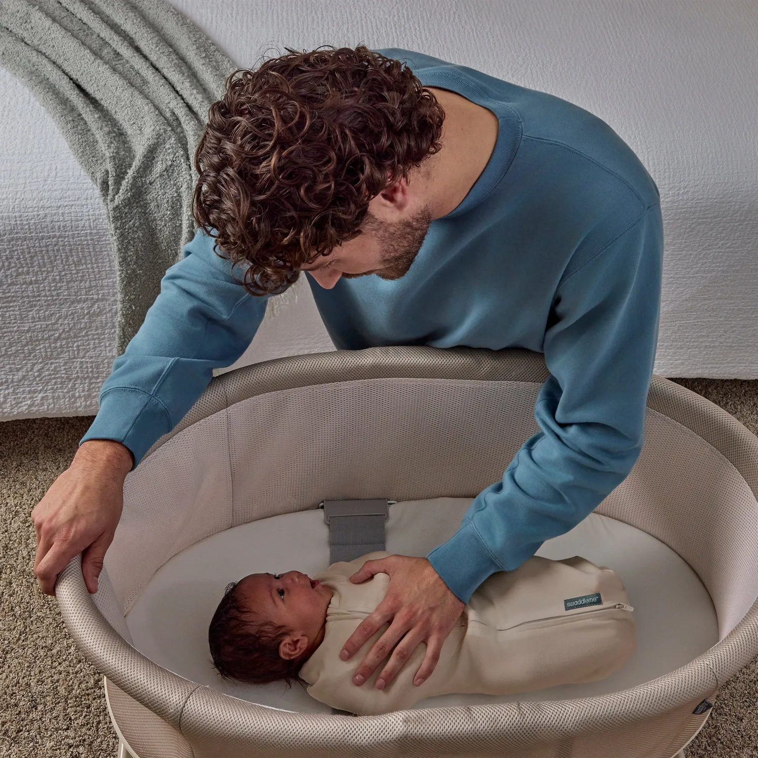 SwaddleMe Swaddle & Secure Stage 1 Pucksack Baumwolle Neugeborene