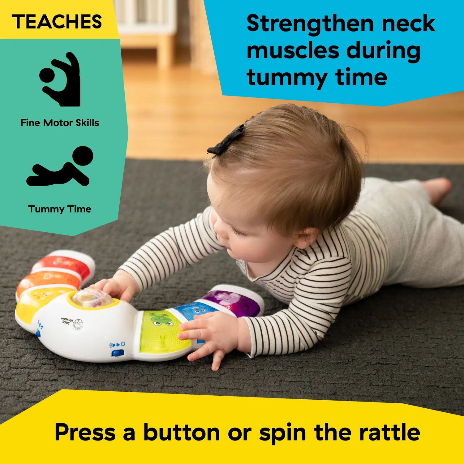 Baby Einstein Glow Discover Light Bar Spielcenter