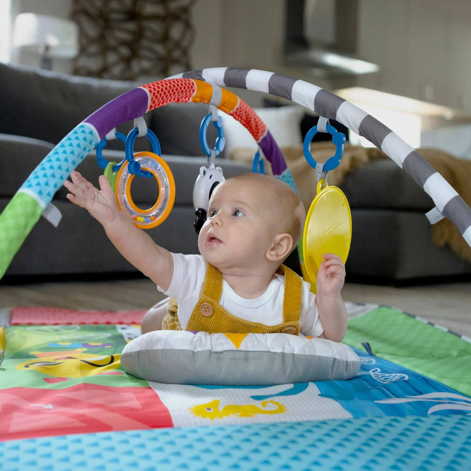 Baby Einstein Patchs 5-in-1 Color Playspace Spieldecke mit Bällebad