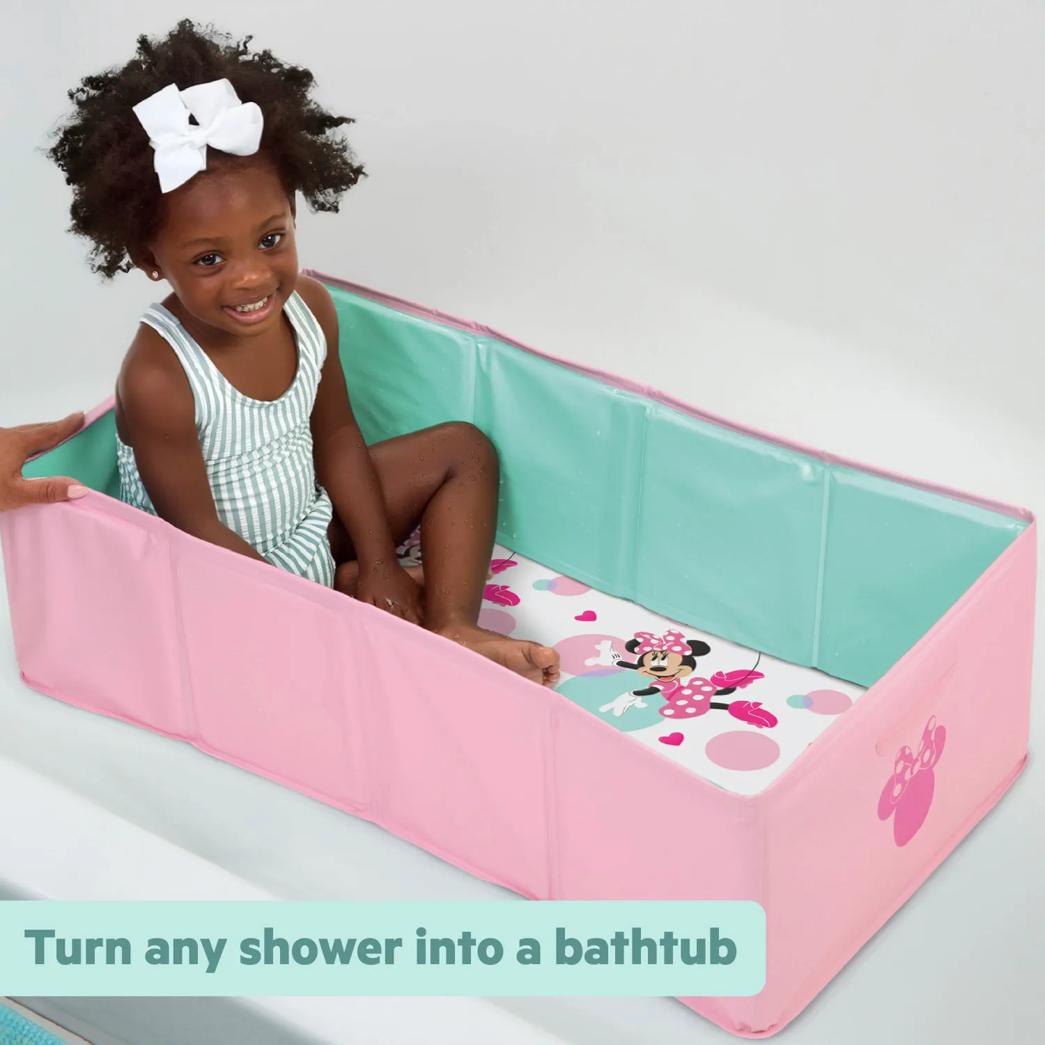 Bright Starts Disney Baby Minnie Mouse Reisewanne faltbar