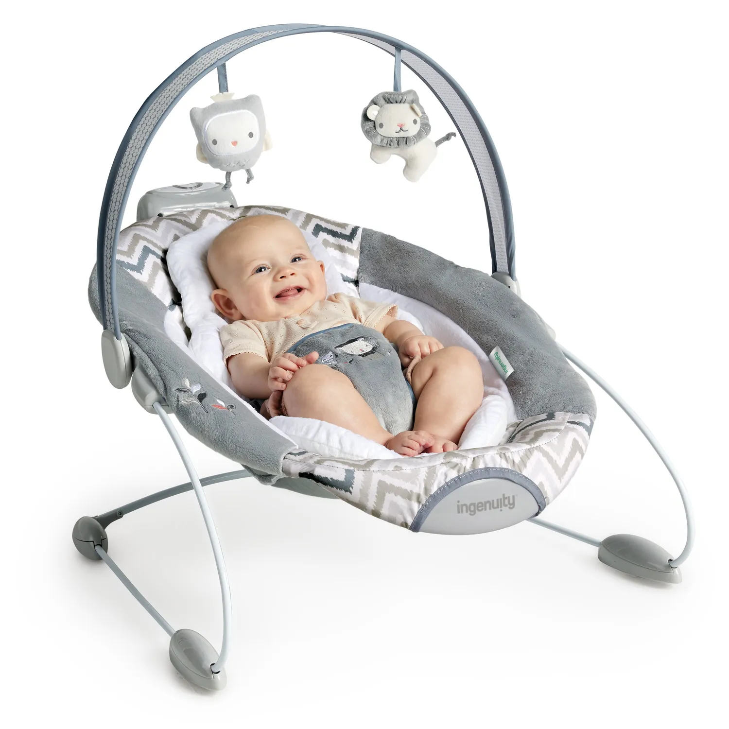 Ingenuity SmartBounce Babywippe Braden automatisch 2 Stufen