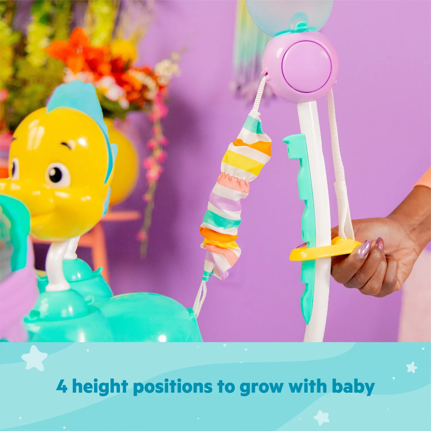 Disney Baby Arielle Sea Activities Baby-Jumper mit Sound