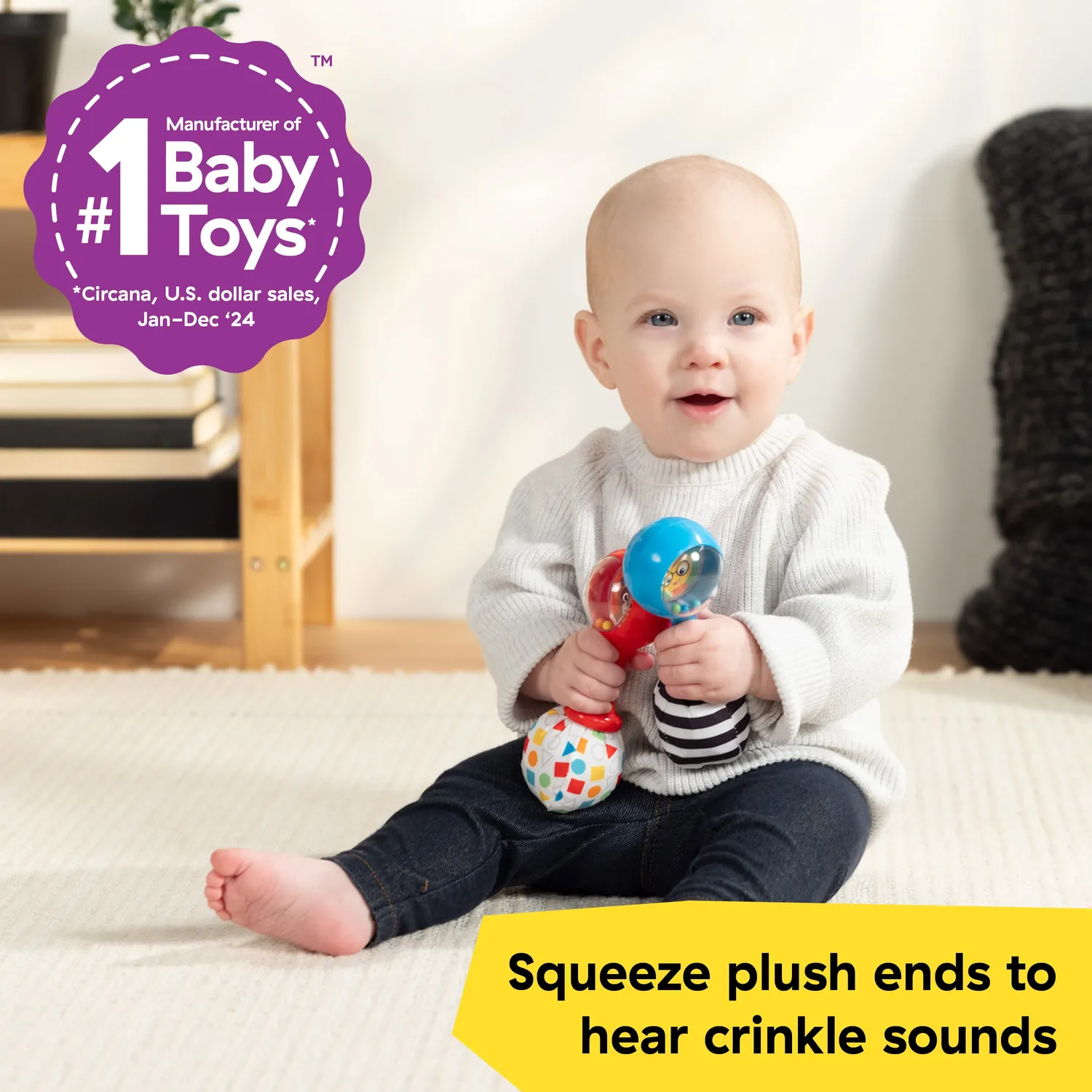 Baby Einstein First Tunes Trommel Musikspielzeug Set 3-teilig