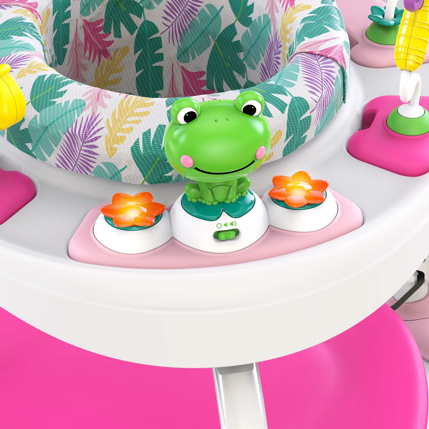 Bright Starts Bounce Bounce Baby Activity-Center Playful Palms