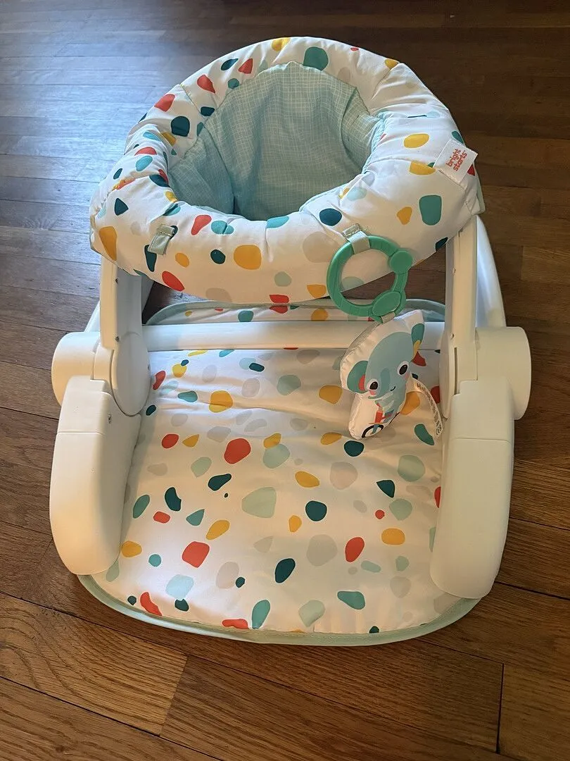 Bright Starts Learn-to-Sit 2-Position Babysitz mit Elefant