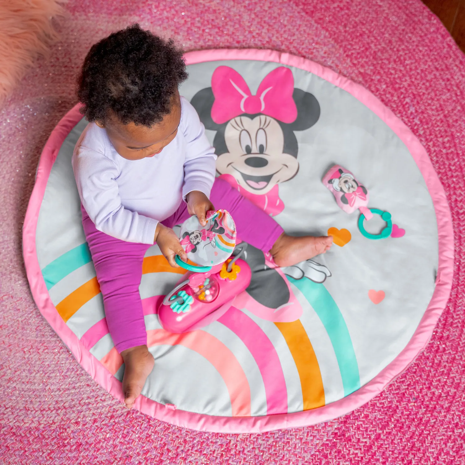 Bright Starts Minnie Mouse Forever Besties Spielbogen rosa