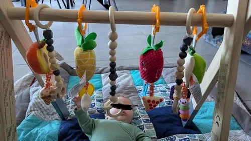TUMAMA Frucht Rasselset Hängespielzeug 0-12 Monate