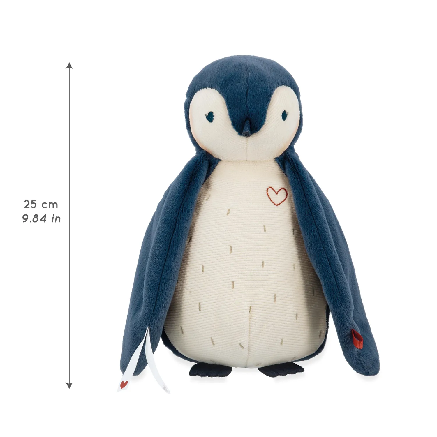 Kaloo Complices Pinguin Kuscheltier blau 25 cm