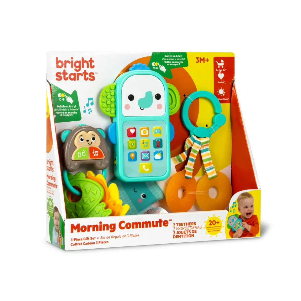 Bright Starts Morning Commute Geschenkset 3-teilig