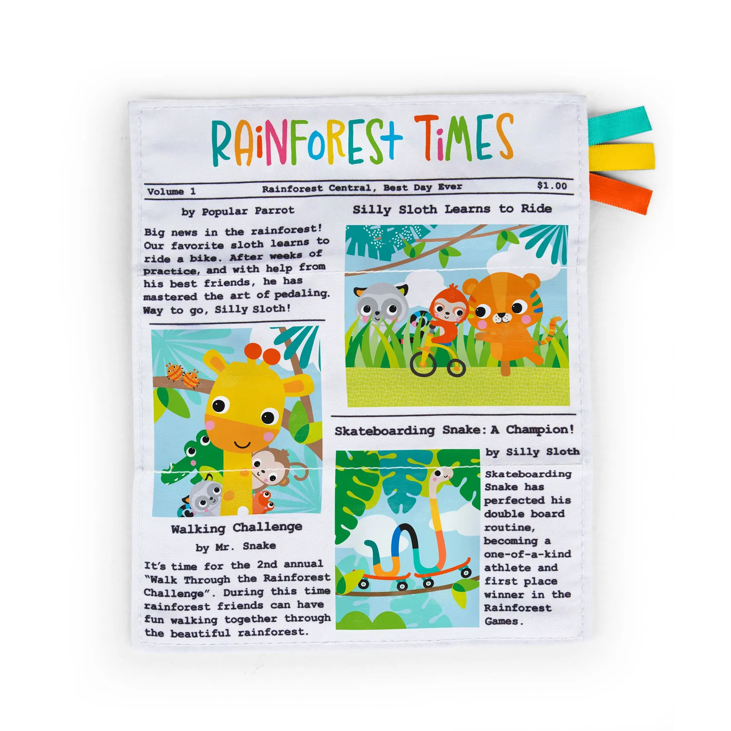 Bright Starts Morning Routine Spielset 4-teilig ab 3 Monate
