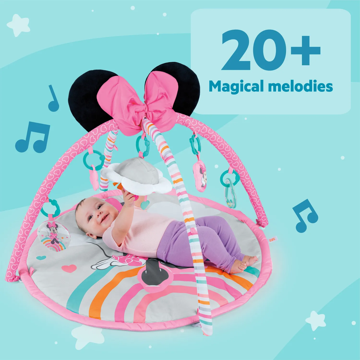 Bright Starts Minnie Mouse Forever Besties Spielbogen rosa