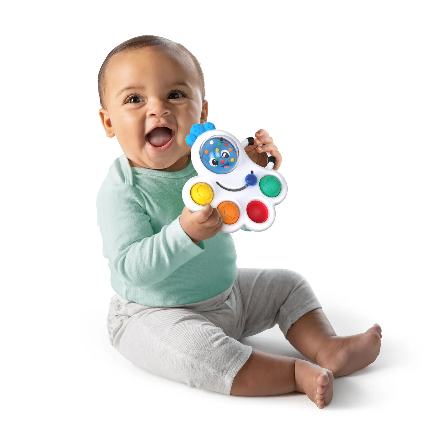 Baby Einstein Octo-Push Bubble Pop Sensorikspielzeug Beissspielzeug 6M+