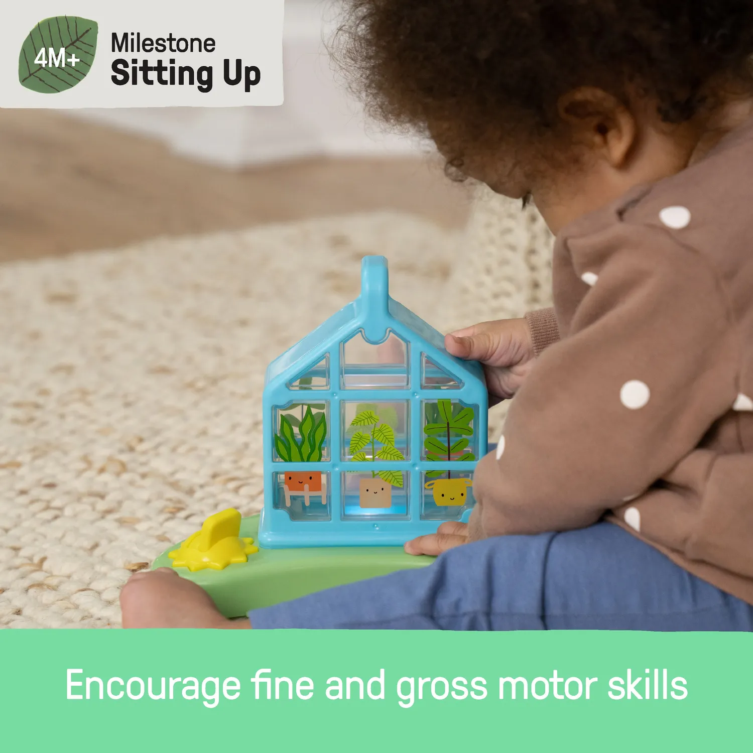 Ingenuity 3-in-1 Play Center Jumper Tisch Holz