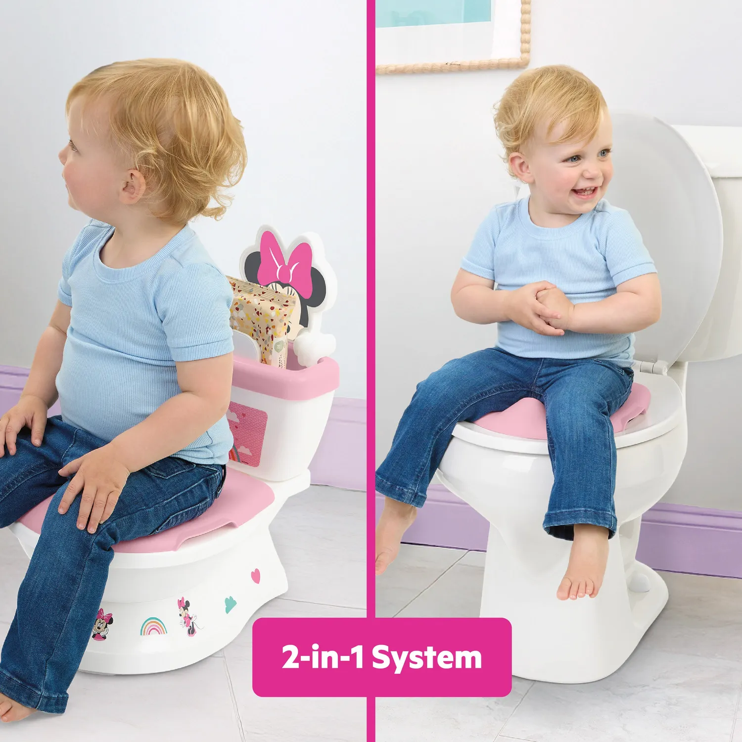 Disney Baby Minnie My Size Potty Töpfchen 2-in-1