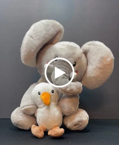 TUMAMA Plüschelefant Kuscheltier mit Aufnahme