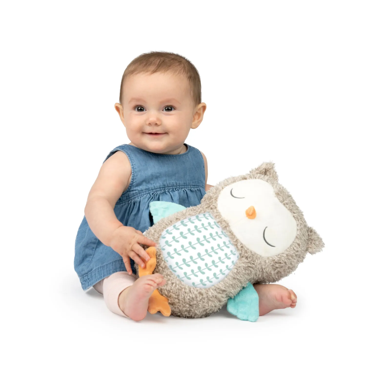 Ingenuity Snuggle Sounds Nally Eule Kuscheltier Bluetooth