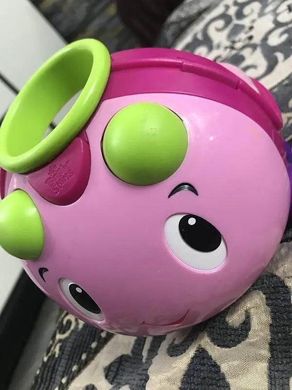 Bright Starts Wobble Bobble Ball Krabbelball mit Sound