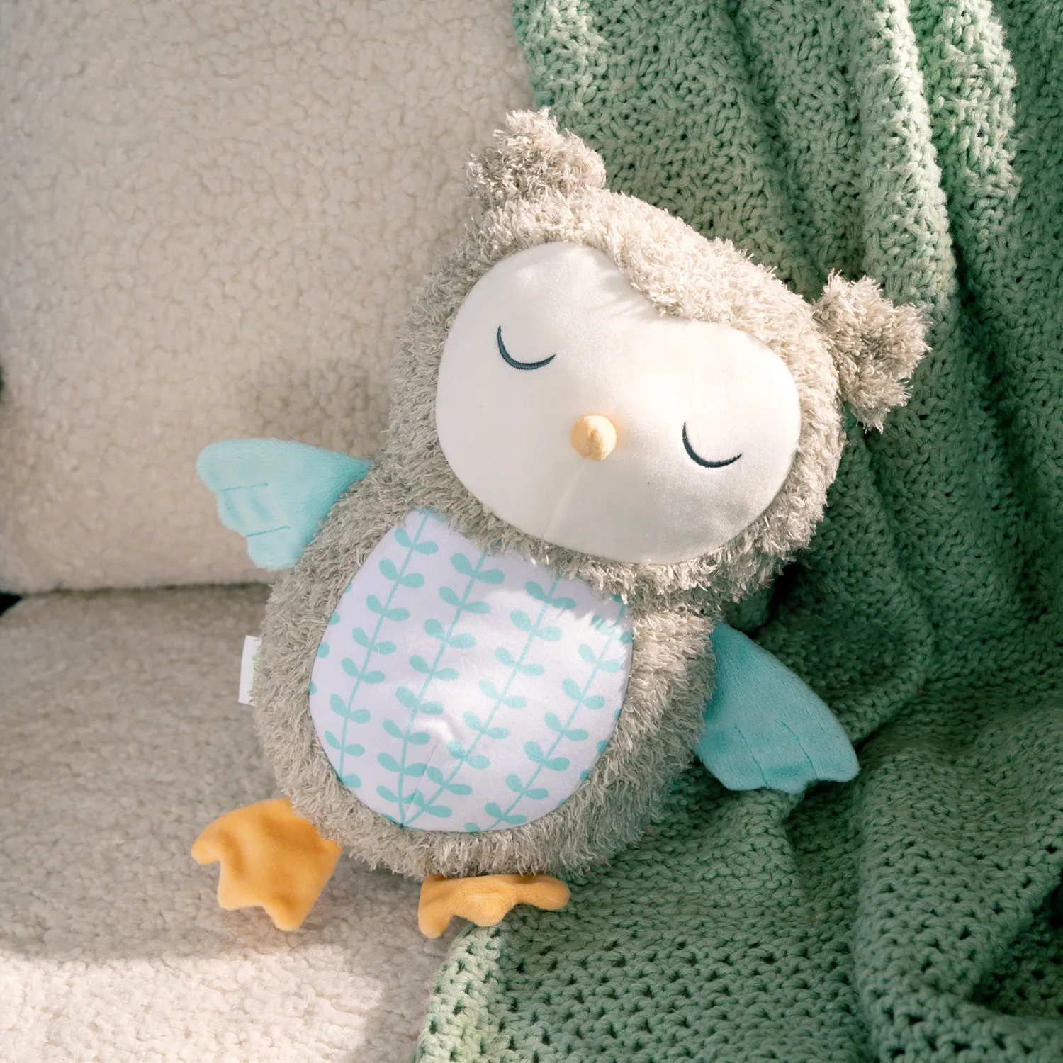 Ingenuity Snuggle Sounds Nally Eule Kuscheltier Bluetooth