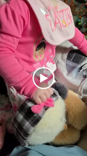 TUMAMA Plüschküken Kuscheltier mit Musik