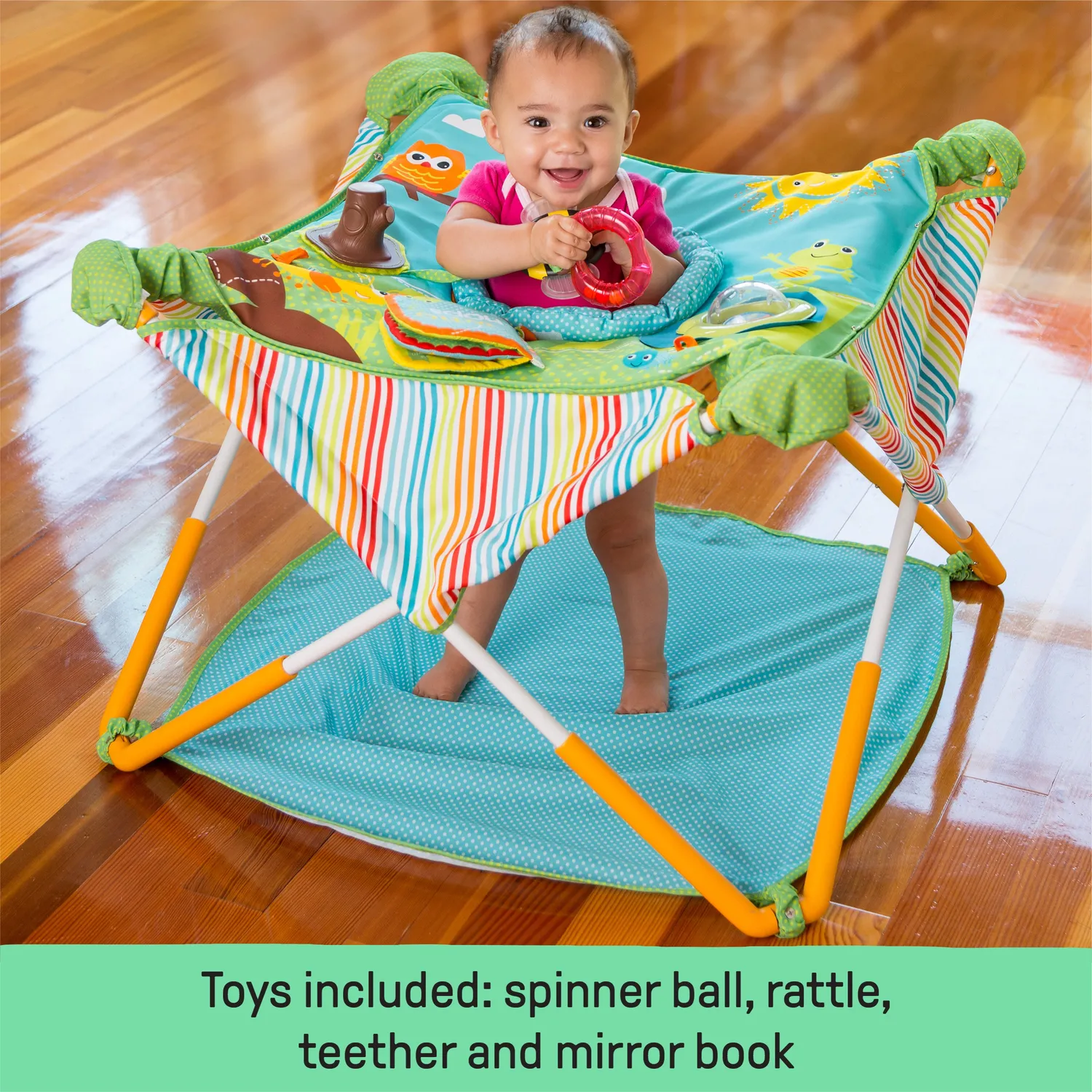 Summer Pop N Jump Baby-Jumper mit Verdeck faltbar