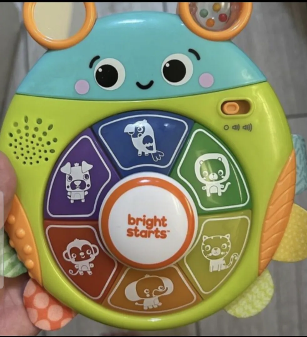 Bright Starts Safari Surprise Multisensory Lernspielzeug Käfer