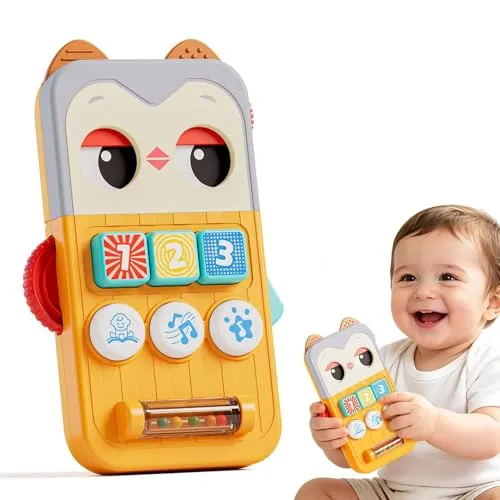HOLA Eulen-Handy Musikspielzeug 6-12 Monate Lernmodus