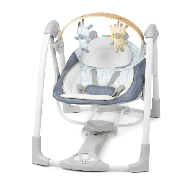 Ingenuity Swing n Go Babyschaukel Chambray tragbar
