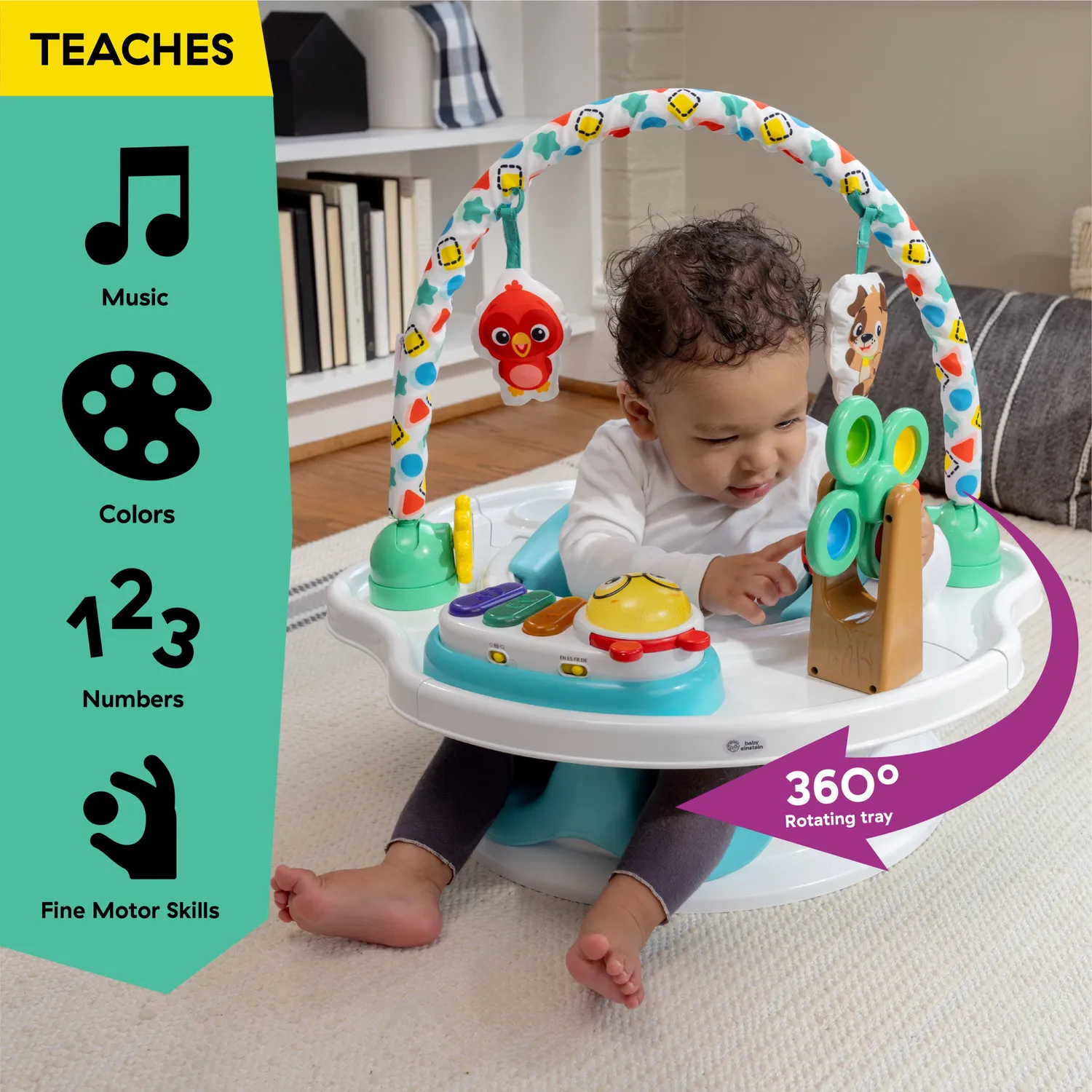 Baby Einstein SuperSeat Touch of Tunes Sitz 3-in-1