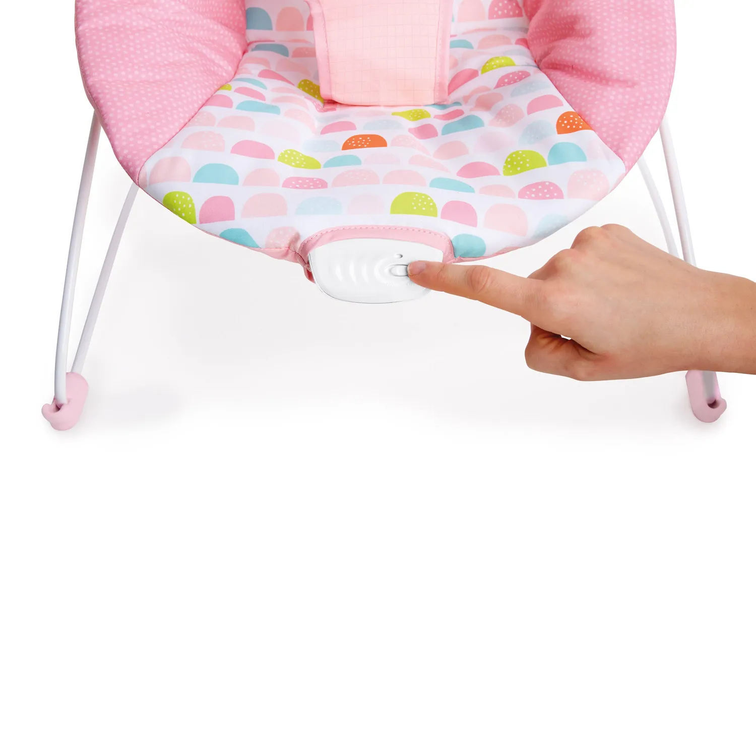 Bright Starts Fancy Fantasy Babywippe Vibration rosa