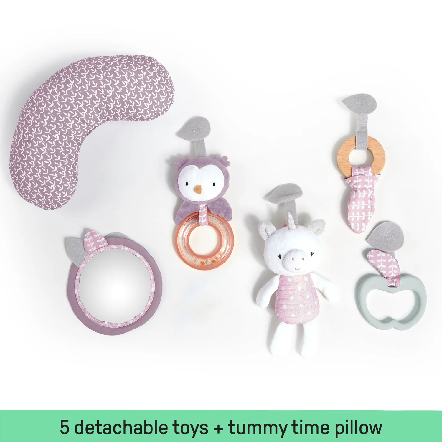 Ingenuity Cozy Spot Duvet Spieldecke Calla mit Spielbogen Holz