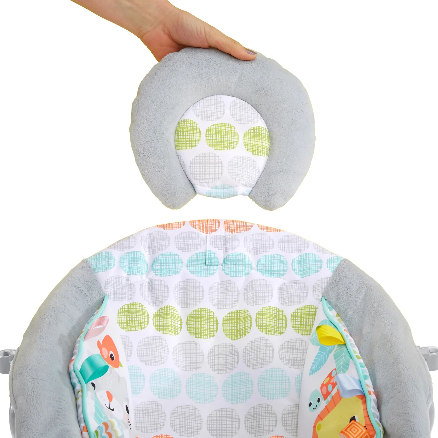 Bright Starts Whimsical Wild Babywippe Vibration