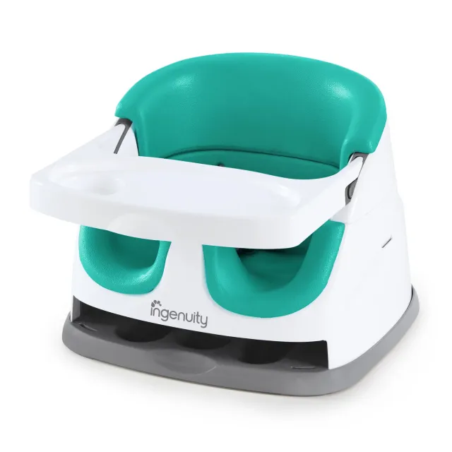 Ingenuity Baby Base 2-in-1 Boostersitz Ultramarine Green mit Tablett