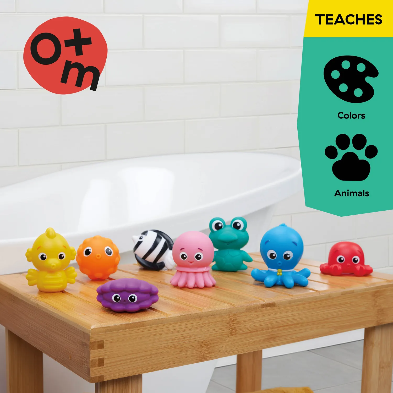 Baby Einstein Ocean Explorers Badespielzeug 8er-Set Sea Friends