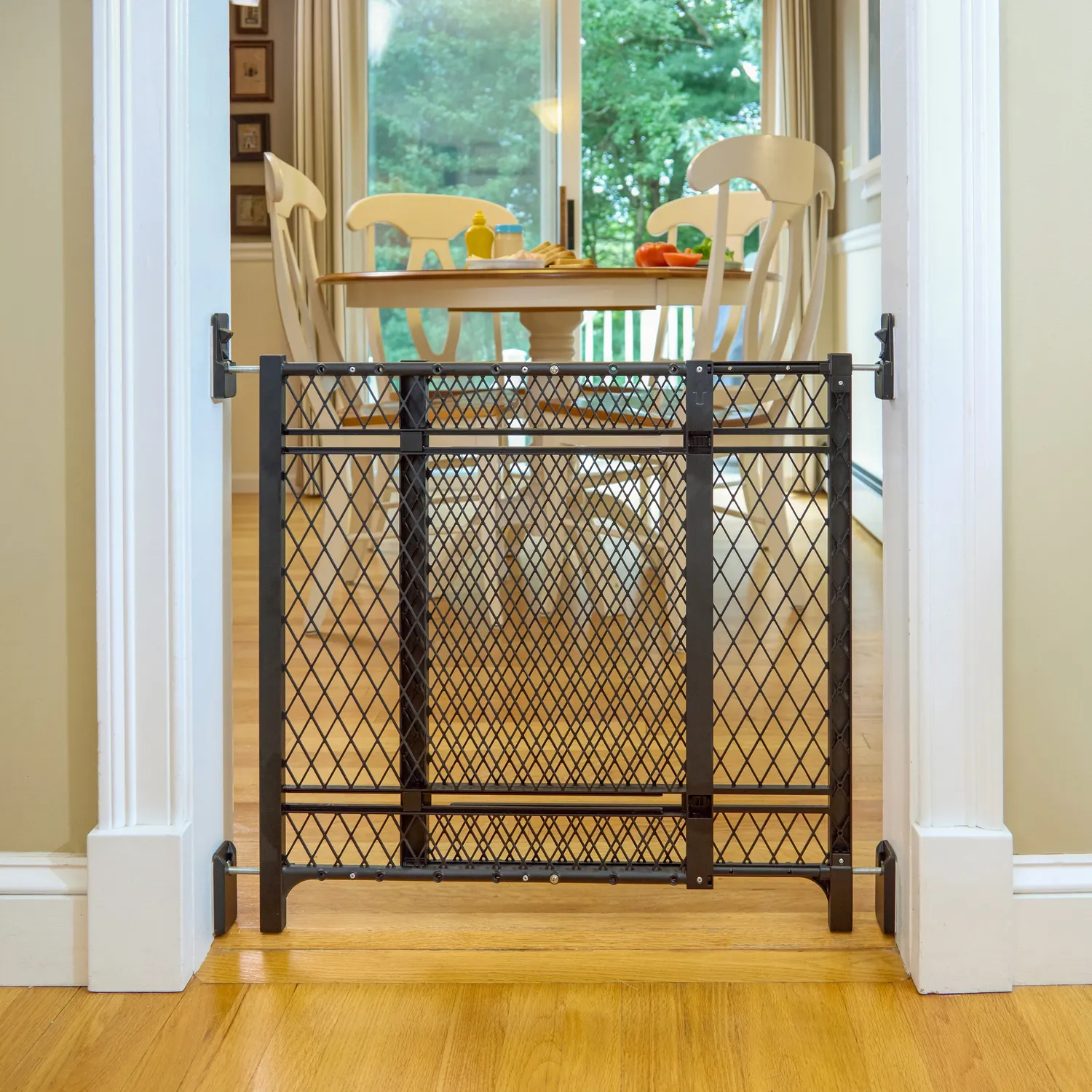 Ingenuity Doorway 42W Türgitter 2er-Set 58-107 cm weiß Stahl
