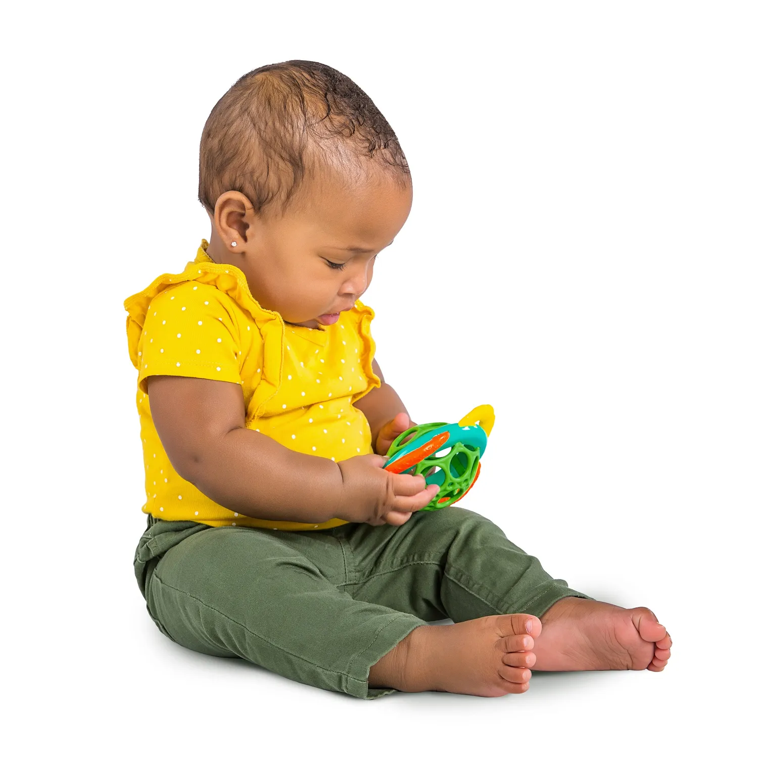 Oball Grasp & Teethe Beissring Greifloch BPA-frei