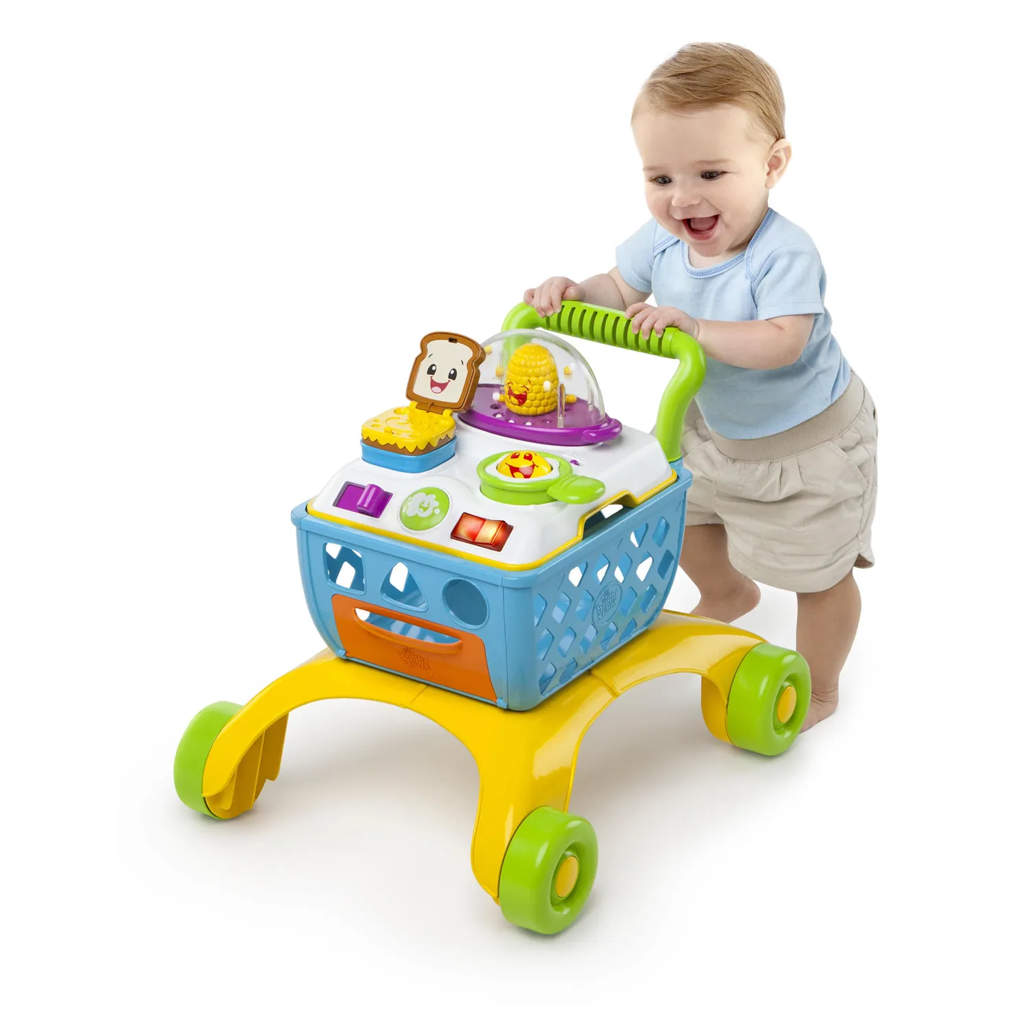 Bright Starts Giggling Gourmet 4-in-1 Shop n Cook Walker Lauflernwagen