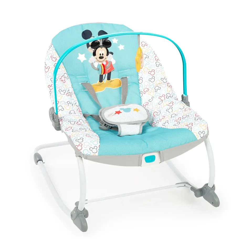 Bright Starts Disney Mickey Baby Rocker Wippe Vibration