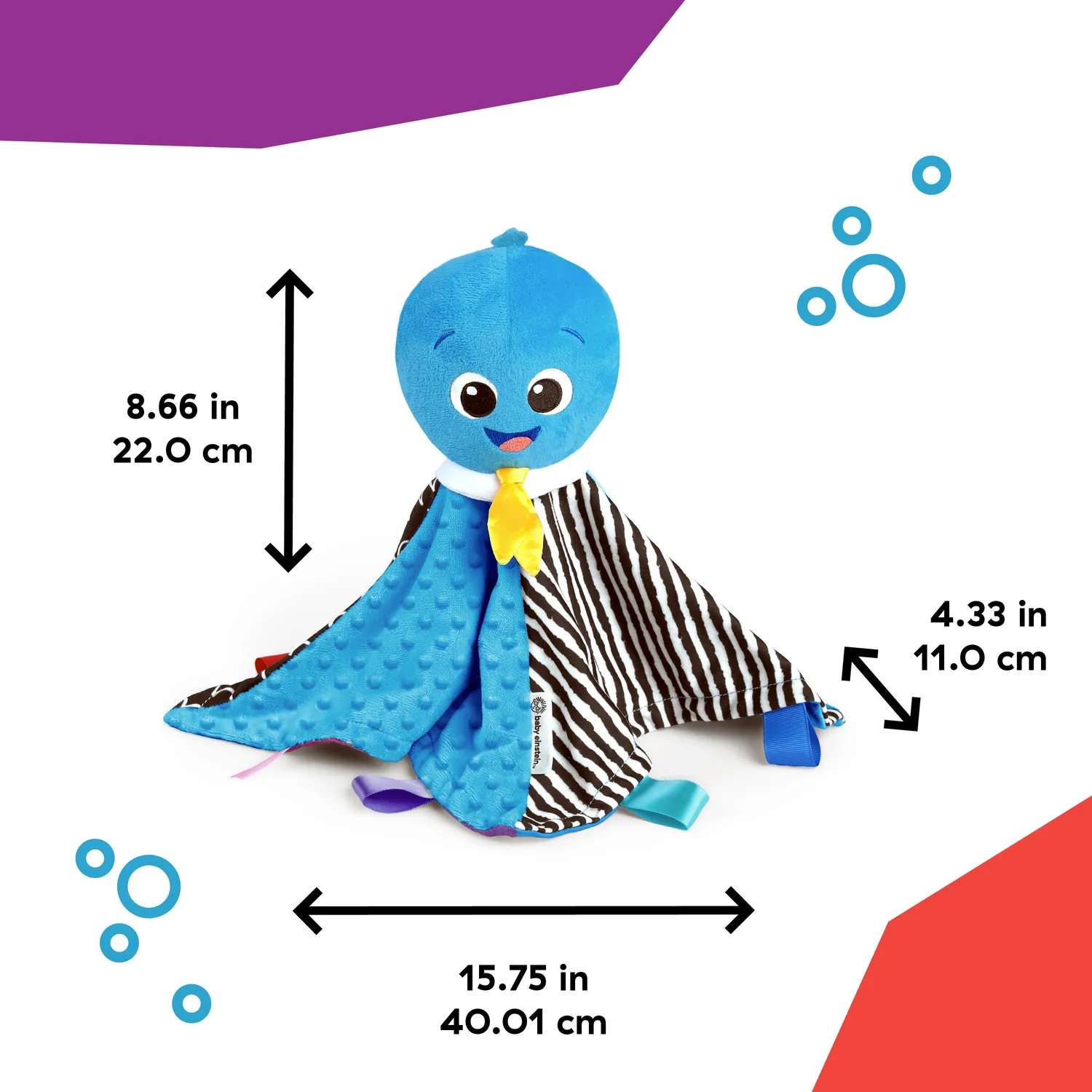 Baby Einstein Ocean Explorers Opus Oktopus Plüschtier mit Musik