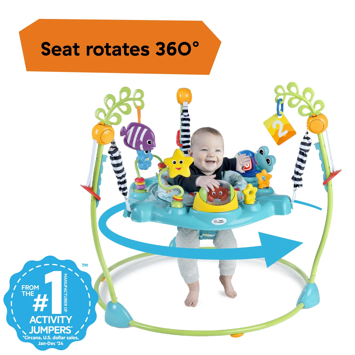 Baby Einstein Ocean Explorers Curiosity Cove Jumper mit Musik
