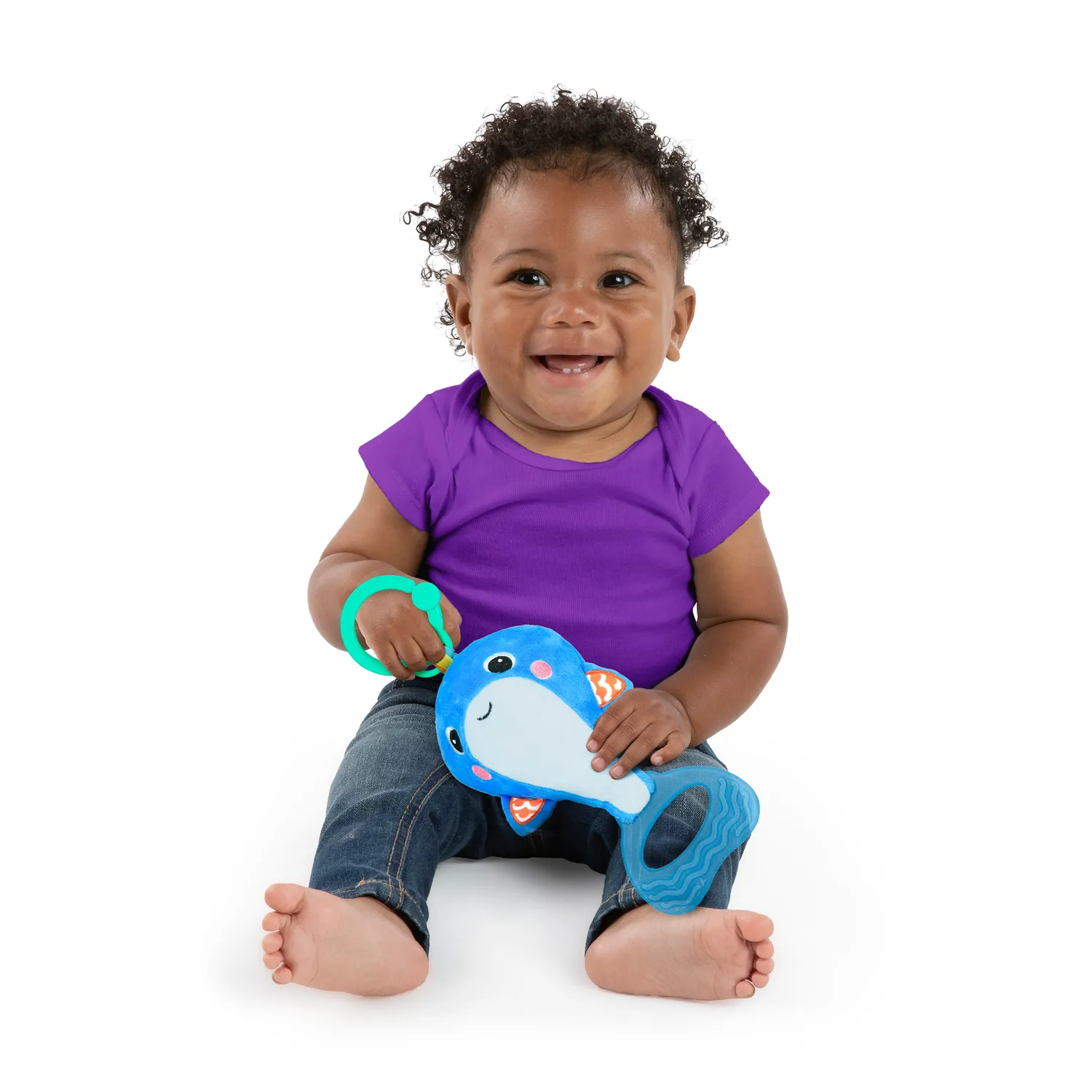 Bright Starts Whale-a-roo Kuscheltier Wal Vibration