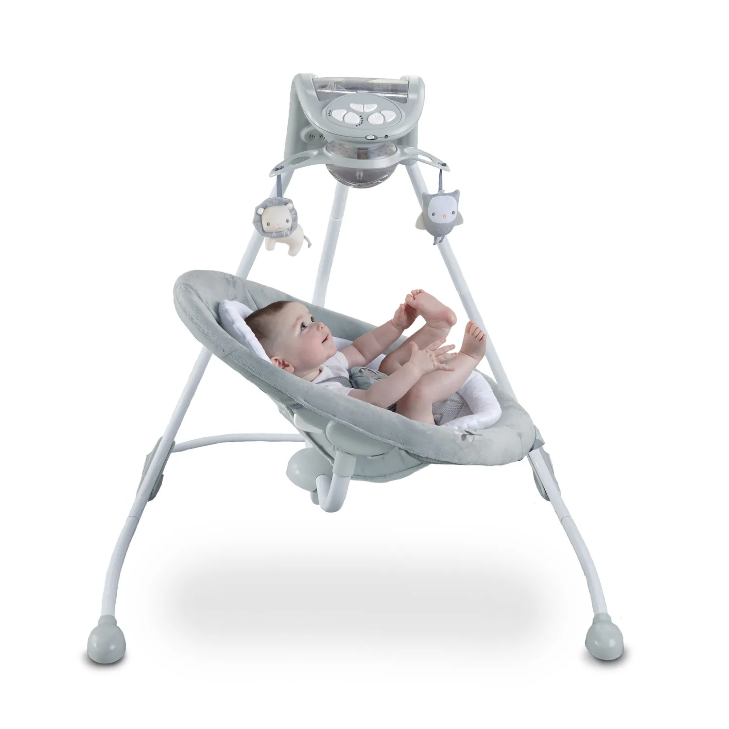 Ingenuity InLighten Braden Babyschaukel Mesh mit Licht