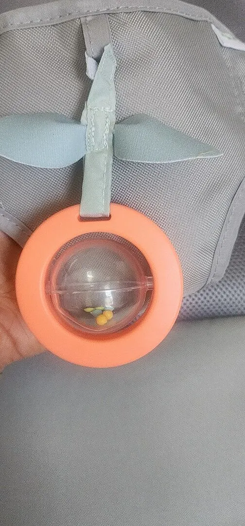Ingenuity Stow & Go Babywippe Grau faltbar mit Vibration